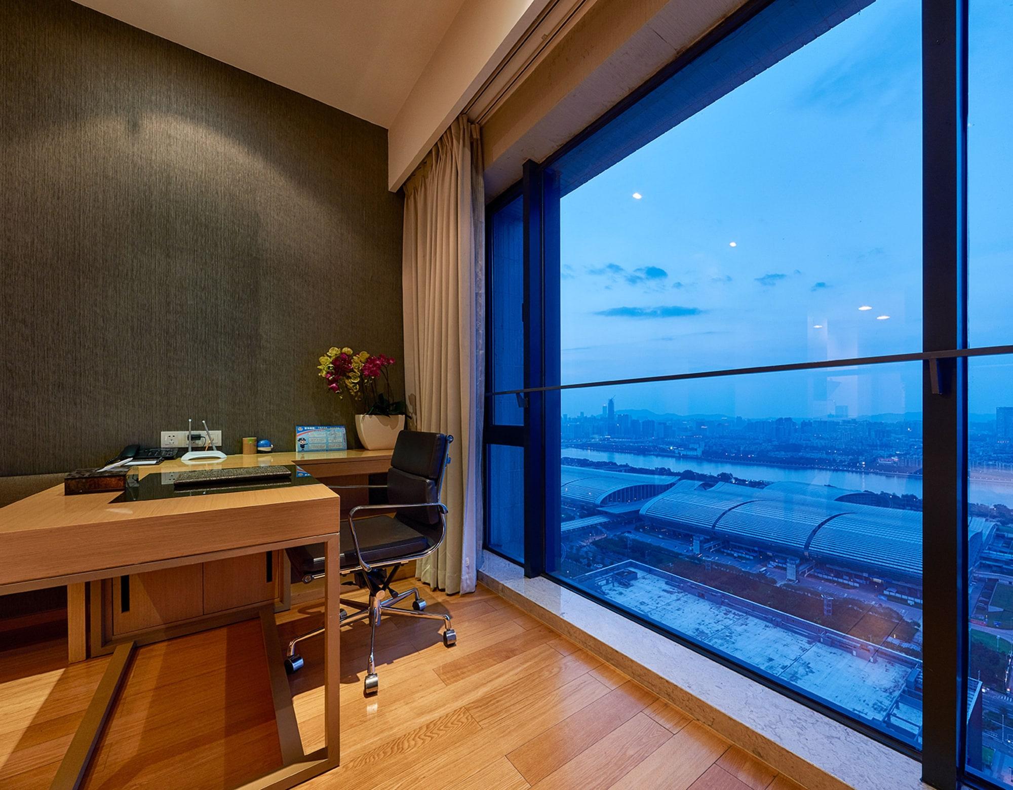 Guangzhou Heefun Apartment - Poly World Trading Center Shajing Экстерьер фото