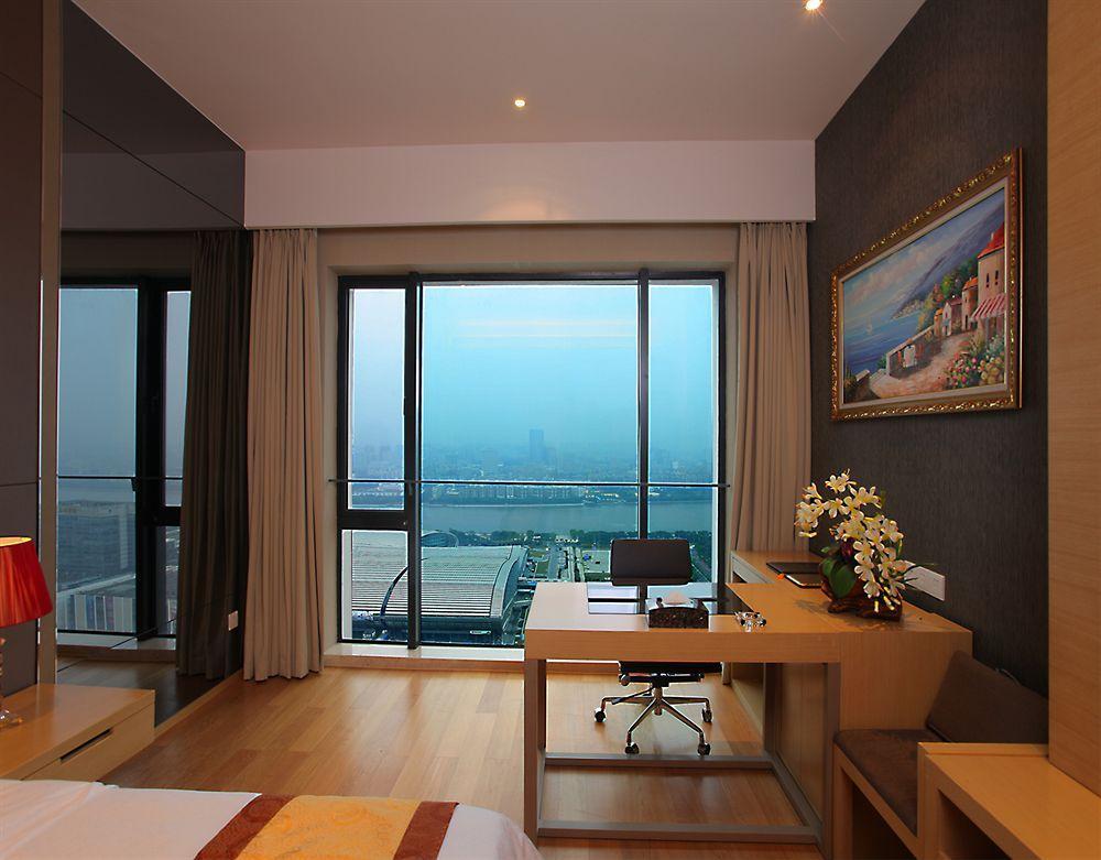 Guangzhou Heefun Apartment - Poly World Trading Center Shajing Экстерьер фото